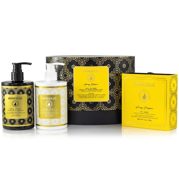Spongelle Other - SPONGELLE HONEY BLOSSOM - BOX GIFT SET  3 PIECE GIFT SET